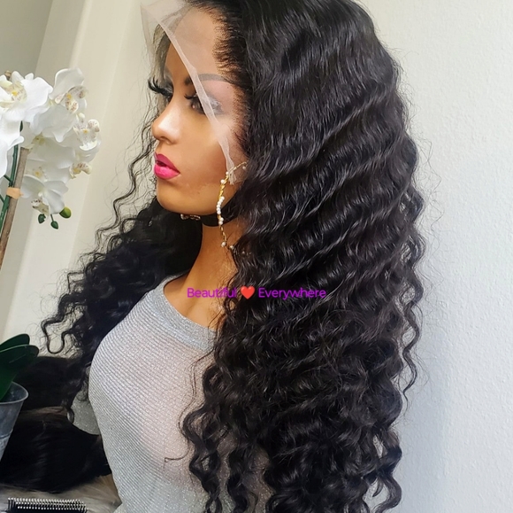 Human Hair Lace Wig - Picture 6 of 7